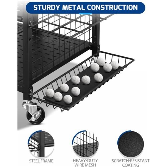 Golf Storage Garage Organizer, Golf Bag Storage Stand Other Golfing Equipment - Picture 4 of 7